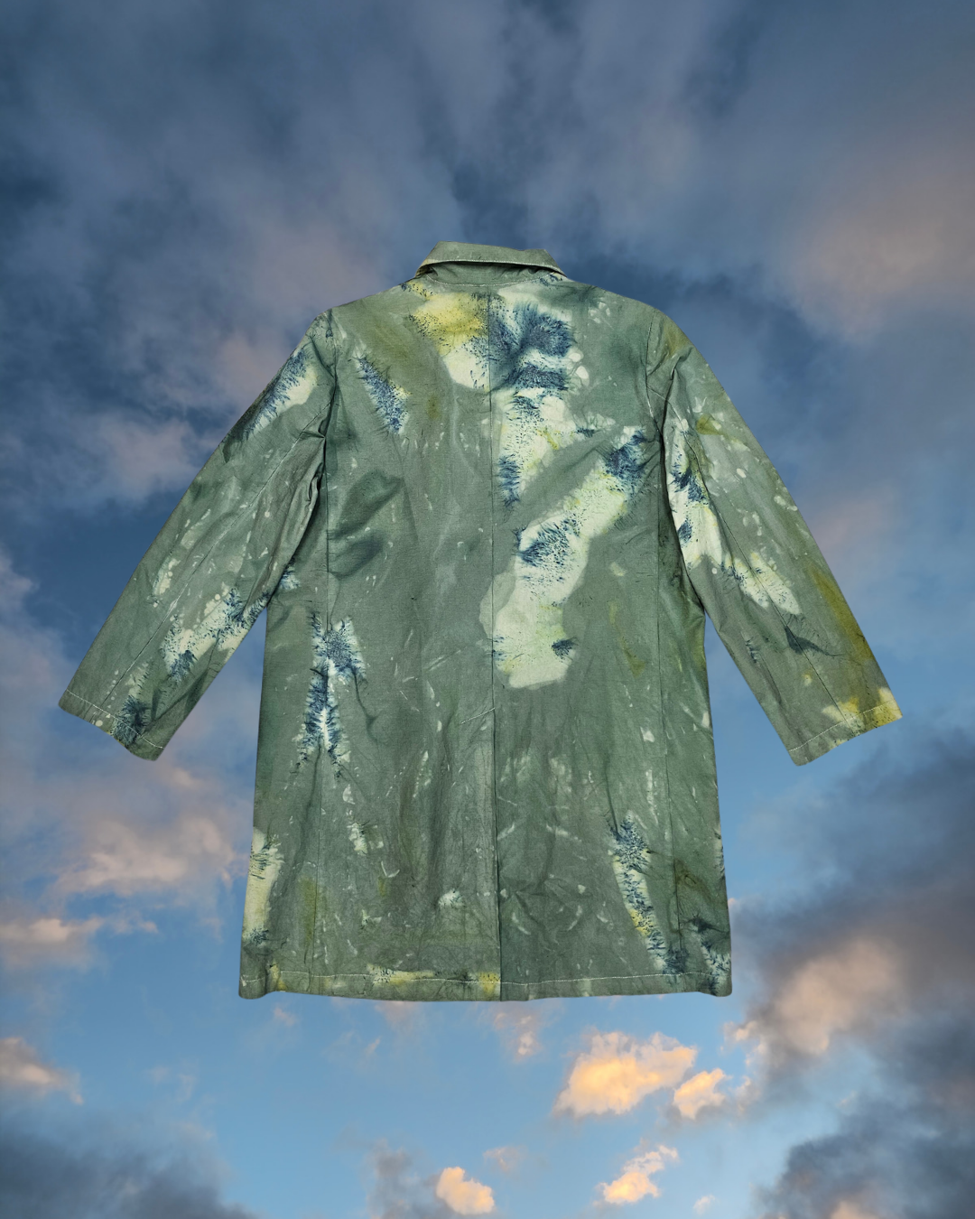 Hand Dyed Raincoat