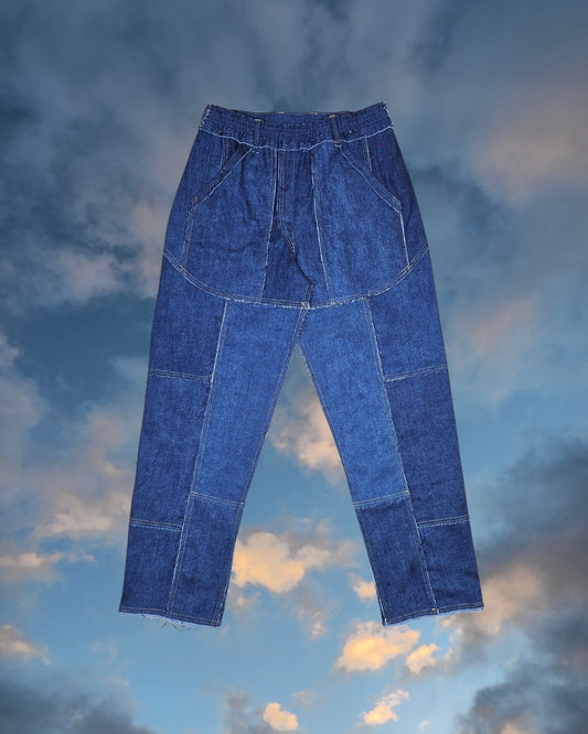 CUSTOM Panelled Denim Pants