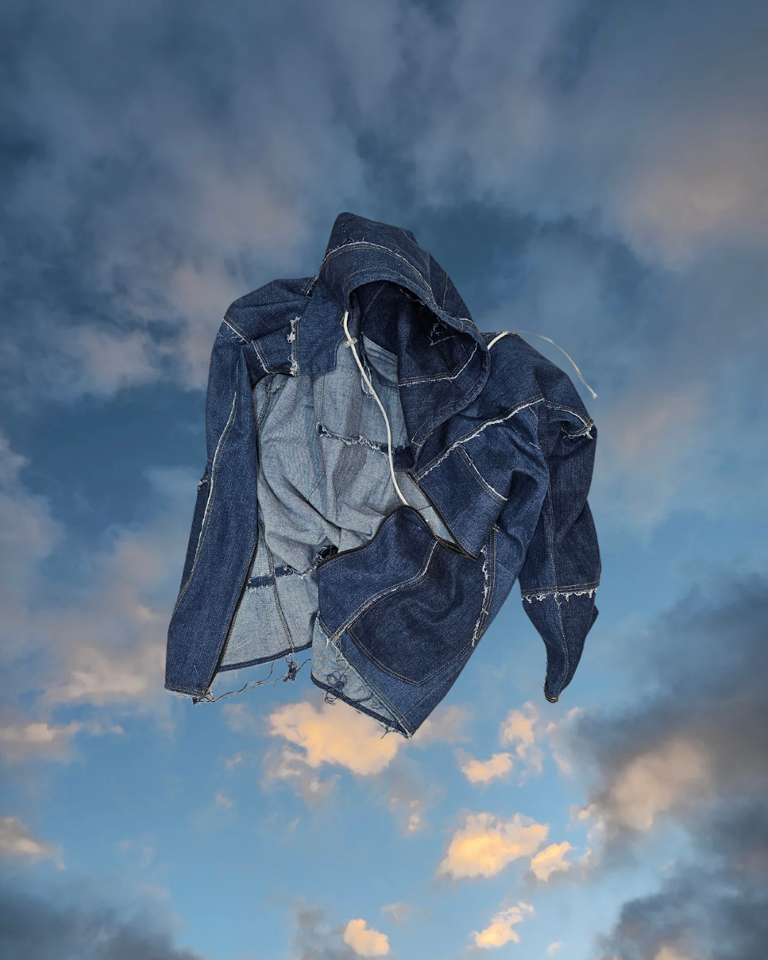 Denim Hoodie