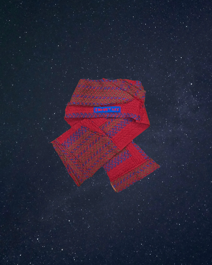 Wool Scrap Scarf