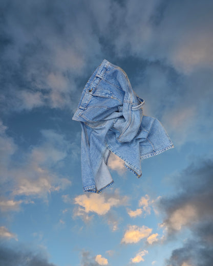 Denim Pantskirt