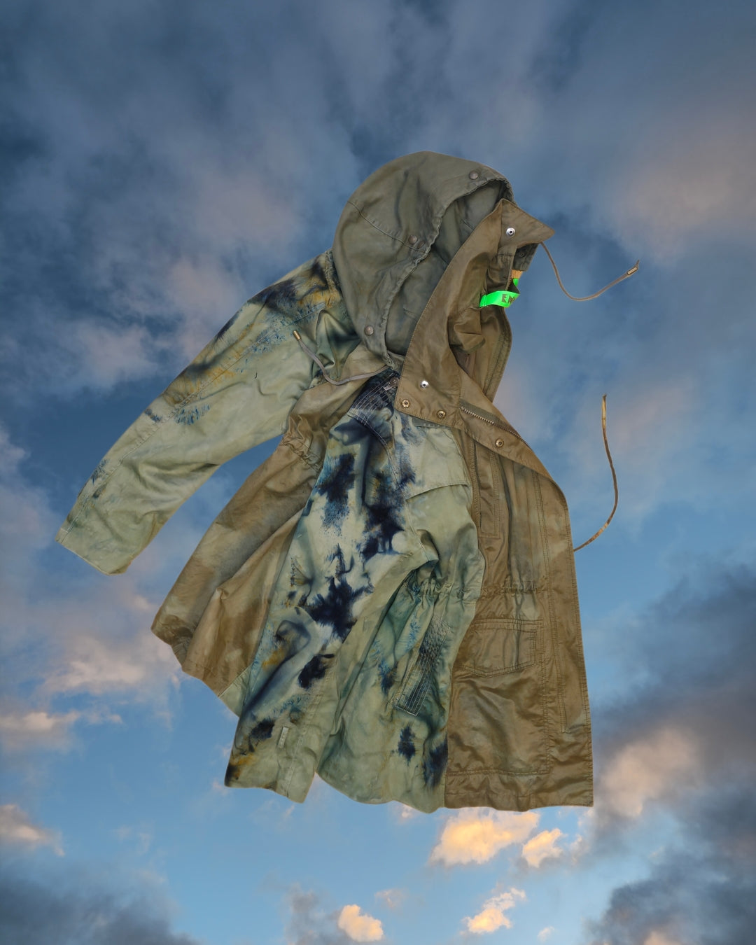 Army Jacket Trench Hybrid