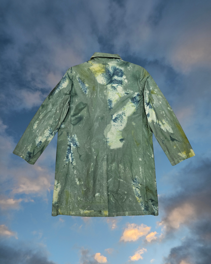 Hand Dyed Raincoat