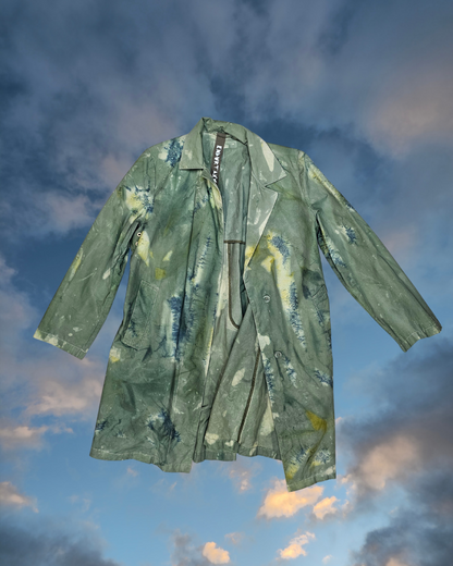 Hand Dyed Raincoat